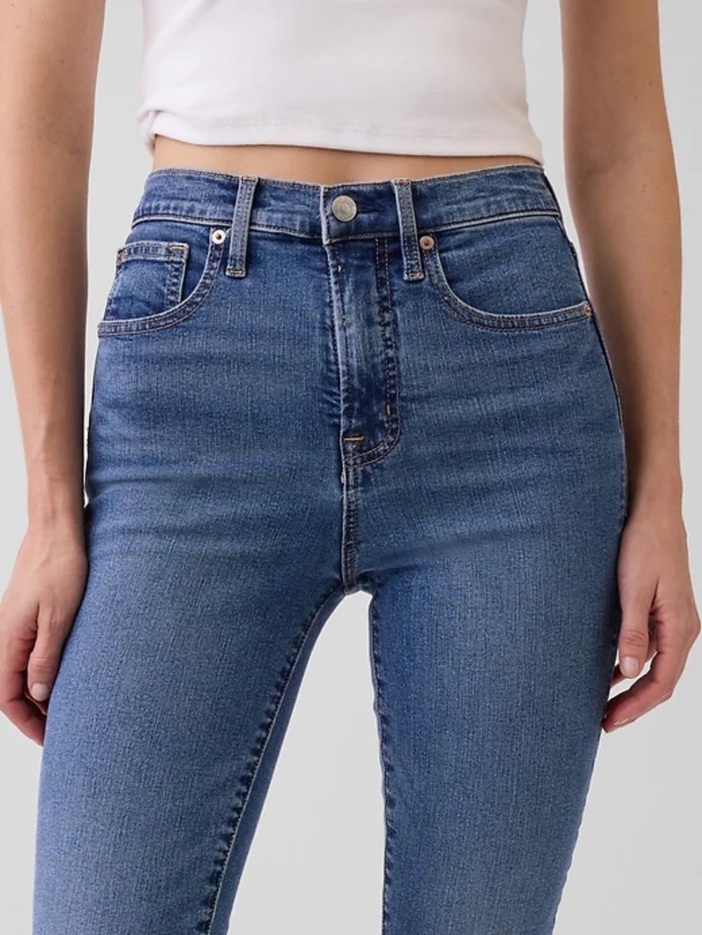 GAP Women's Boot Cut Jeans in Blue Denim